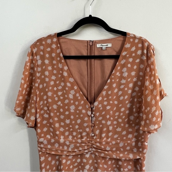 Madewell Ruched Waist Mini Dress in Star Shower Print - Picture 7 of 16